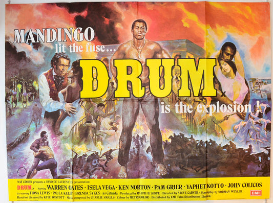 Drum Original British Quad Poster - Movie Poster