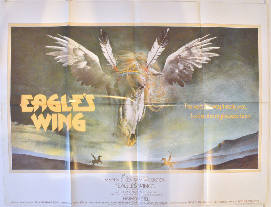 Eagles Wing   Original British Quad Poster - Movie Poster