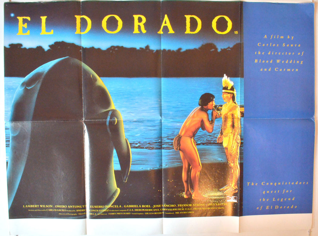 El Dorado   Original British Quad Poster - Movie Poster