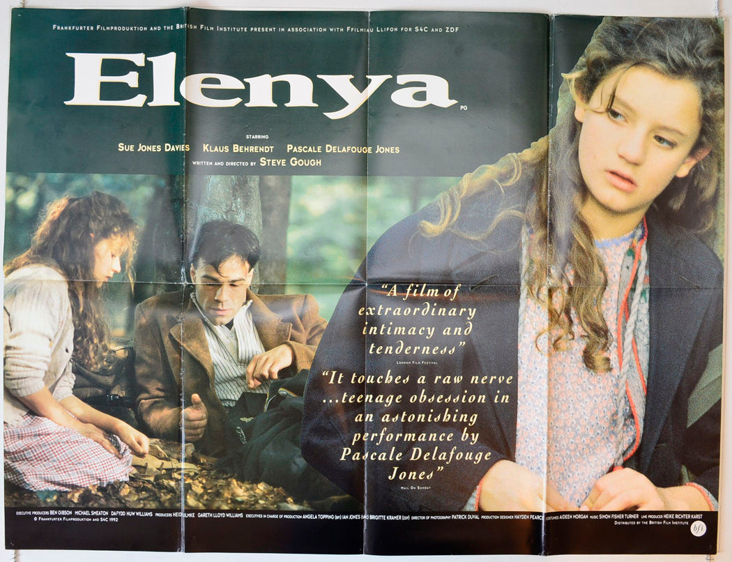 Elenya Original British Quad Poster - Movie Poster