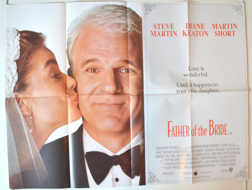 Father Of The Bride   Original British Quad Poster - Movie Poster