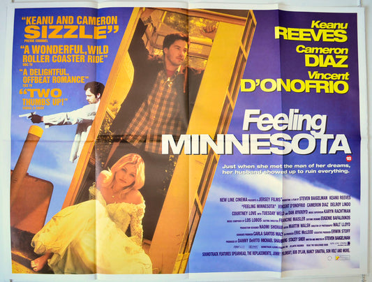 Feeling Minnesota   Original British Quad Poster - Movie Poster