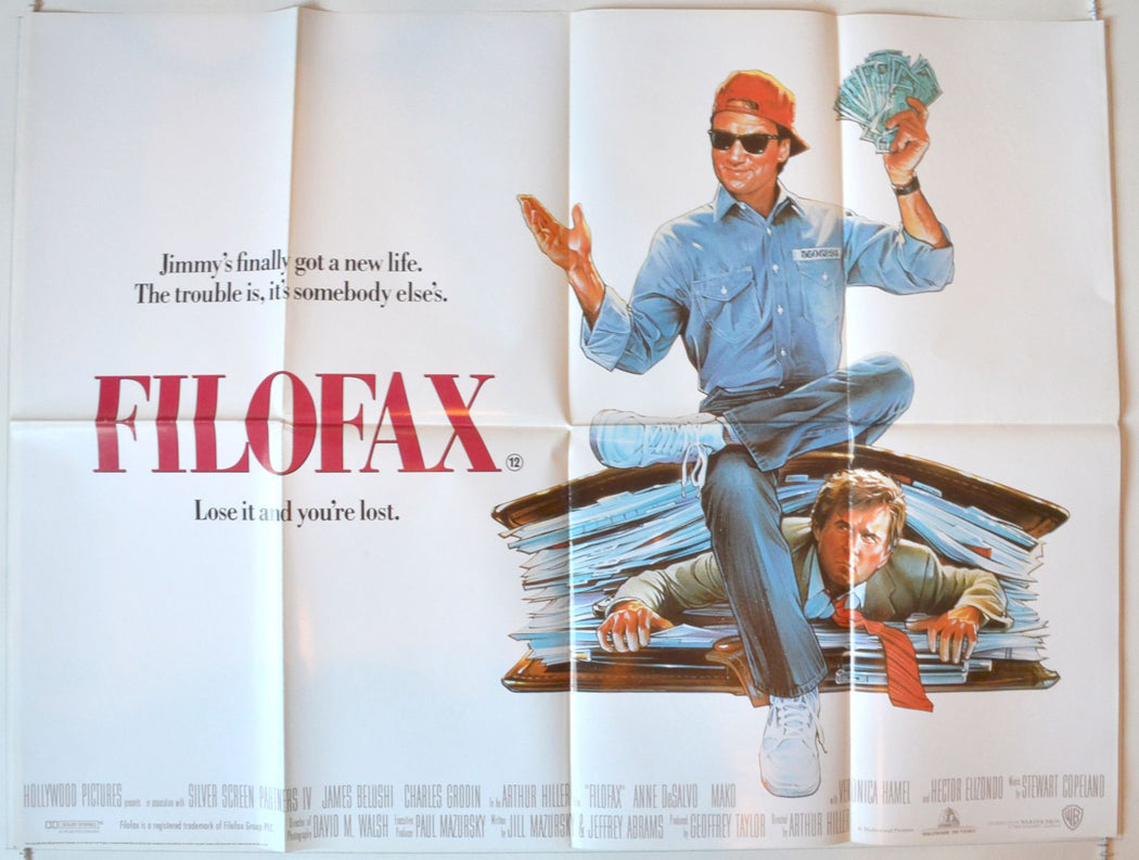 Filofax   Original British Quad Poster - Movie Poster