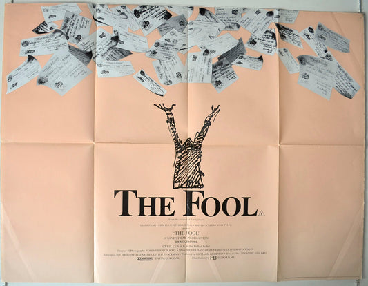 The Fool   Original British Quad Poster - Movie Poster