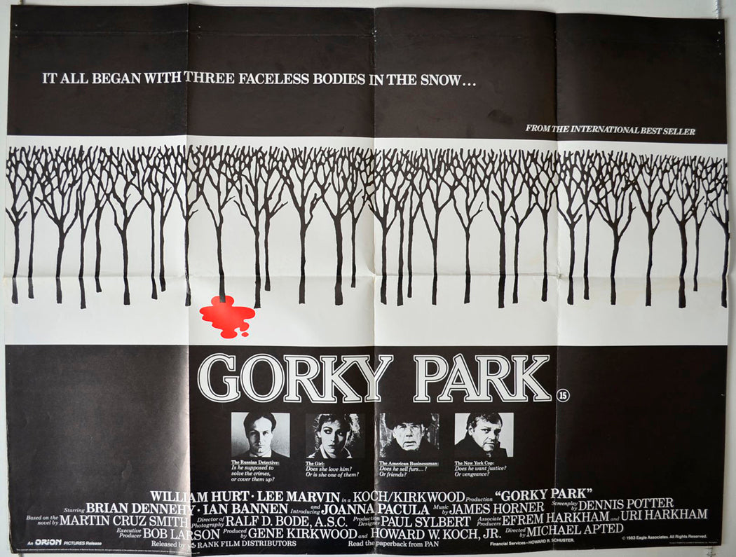 Gorky Park   Original British Quad Poster - Movie Poster