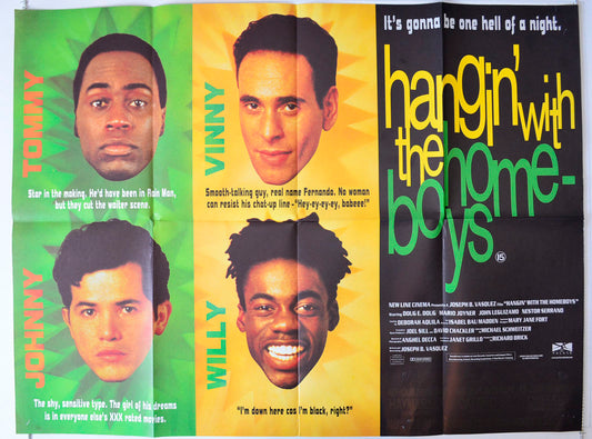 Hangin' With The Homeboys Original British Quad Poster - Movie Poster