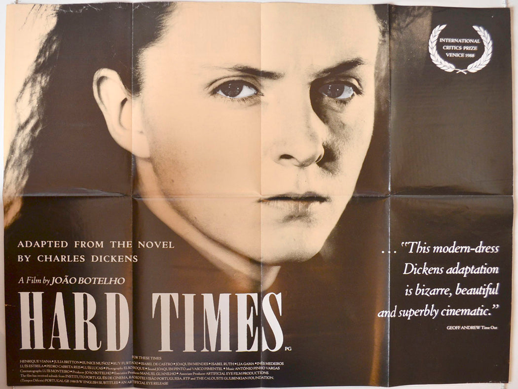 Hard Times  (a.k.a. Tempos Difíceis) Original British Quad Poster - Movie Poster