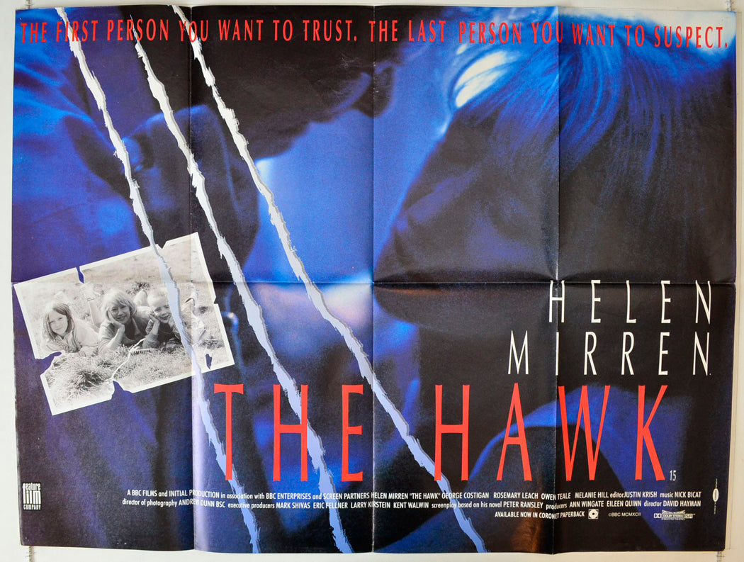 The Hawk Original British Quad Poster - Movie Poster