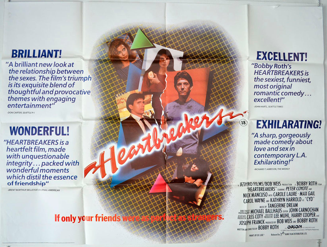 Heartbreakers   Original British Quad Poster - Movie Poster