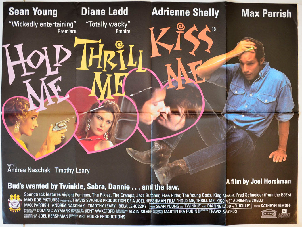 Hold Me Thrill Me Kiss Me Original British Quad Poster - Movie Poster