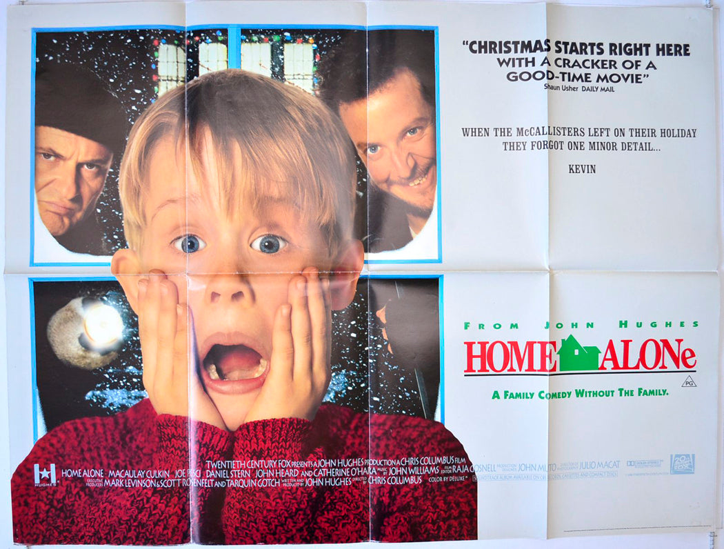 Home Alone   Original British Quad Poster - Movie Poster