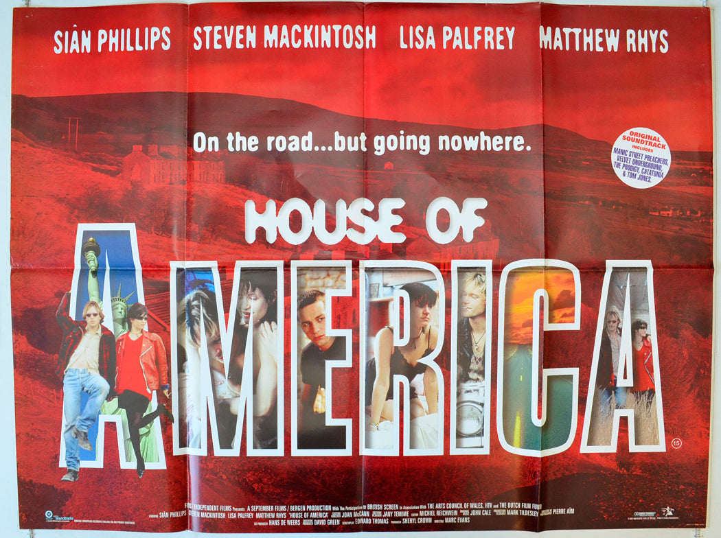 House Of America Original British Quad Poster - Movie Poster