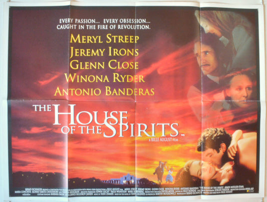 The House Of Spirits   Original British Quad Poster - Movie Poster