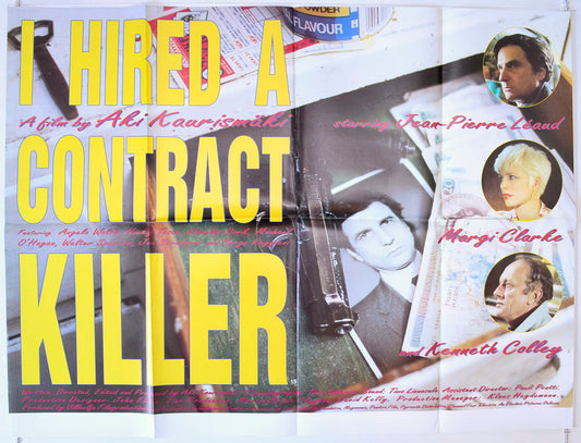 I Hired A Contract Killer Original British Quad Poster - Movie Poster