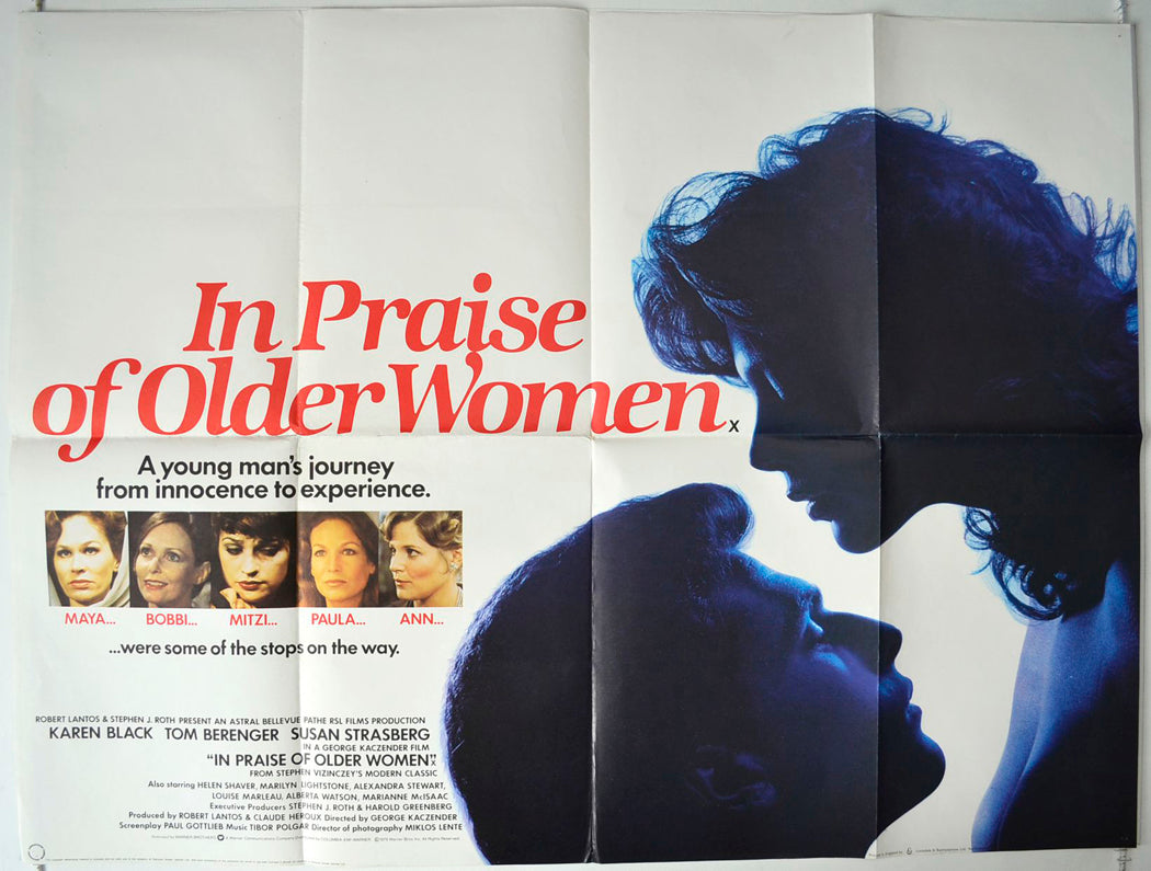 In Praise Of Older Women   Original British Quad Poster - Movie Poster