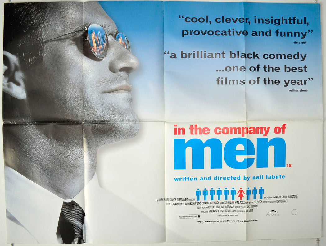 In The Company Of Men   Original British Quad Poster - Movie Poster