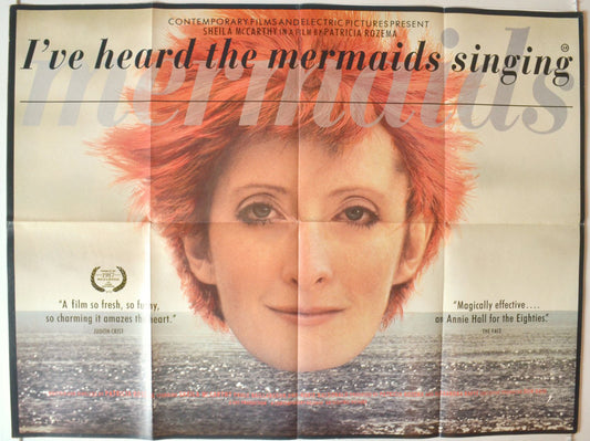 I've Heard The Mermaids Singing   Original British Quad Poster - Movie Poster