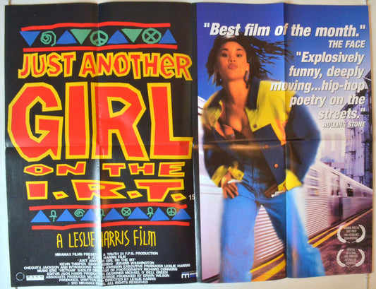 Just Another Girl On The I.R.T.   Original British Quad Poster - Movie Poster