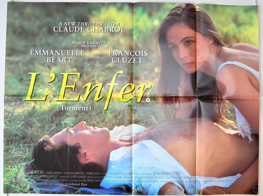 L'Enfer   (a.k.a. Torment)  Original British Quad Poster - Movie Poster