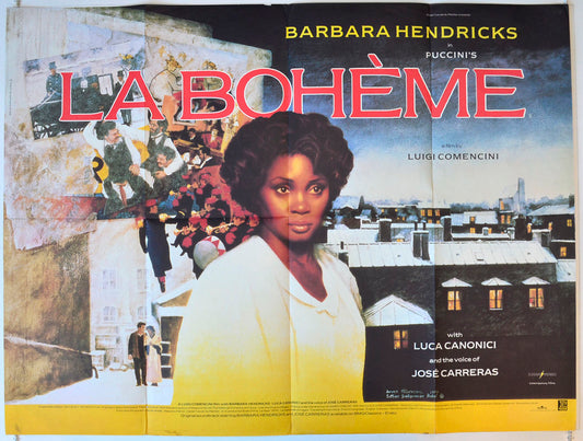 La Boheme Original British Quad Poster - Movie Poster