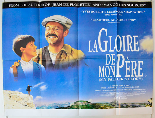 La Gloire De Mon Pere  (a.k.a. My Father's Glory)   Original British Quad Poster - Movie Poster