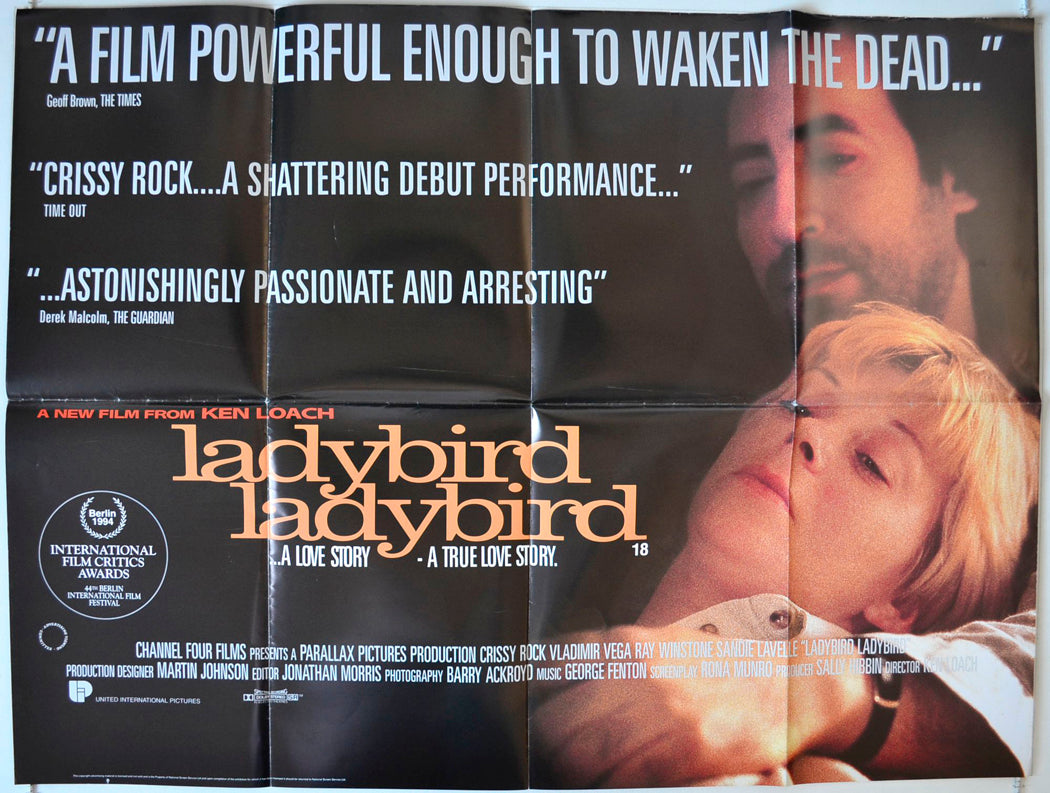 Ladybird Ladybird   Original British Quad Poster - Movie Poster