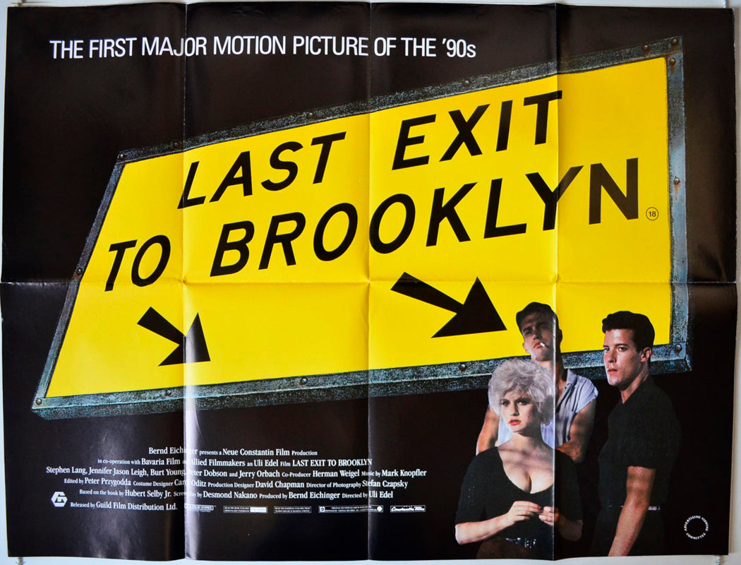 Last Exit To Brooklyn   Original British Quad Poster - Movie Poster