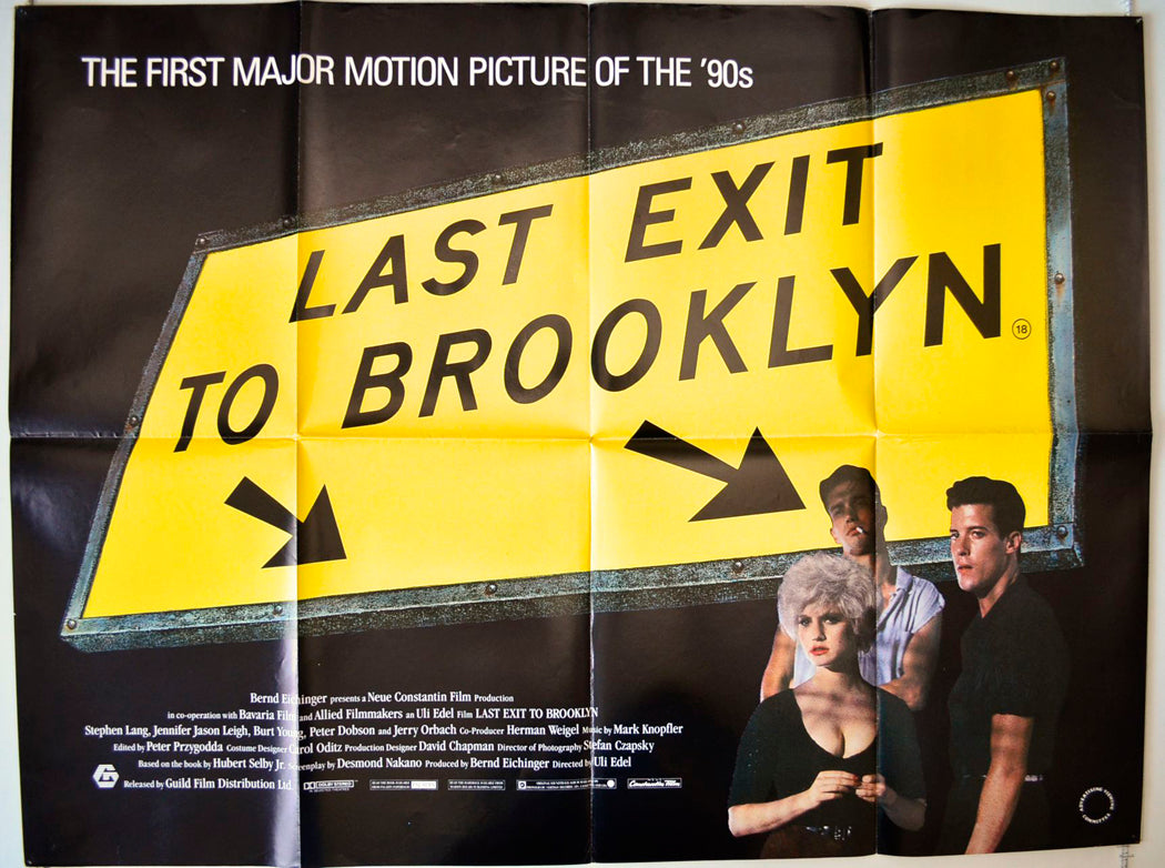 Last Exit To Brooklyn   Original British Quad Poster - Movie Poster