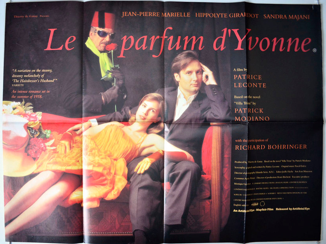 Le Parfum D'Yvonne   Original British Quad Poster - Movie Poster