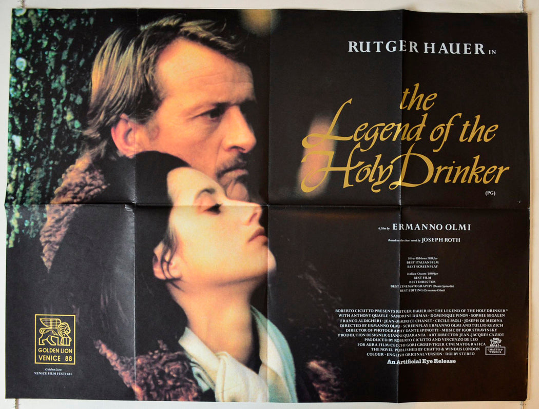 The Legend Of The Holy Drinker  (a.k.a. La leggenda del santo bevitore)   Original British Quad Poster - Movie Poster