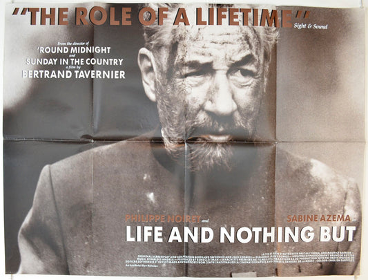 Life And Nothing But  (a.k.a. La vie et rien d'autre)   Original British Quad Poster - Movie Poster