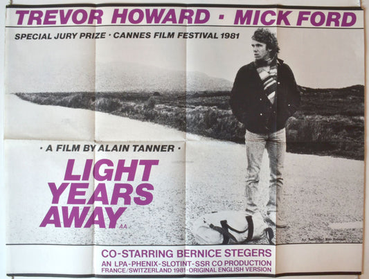 Light Years Away  (a.k.a. Les années lumière)   Original British Quad Poster - Movie Poster