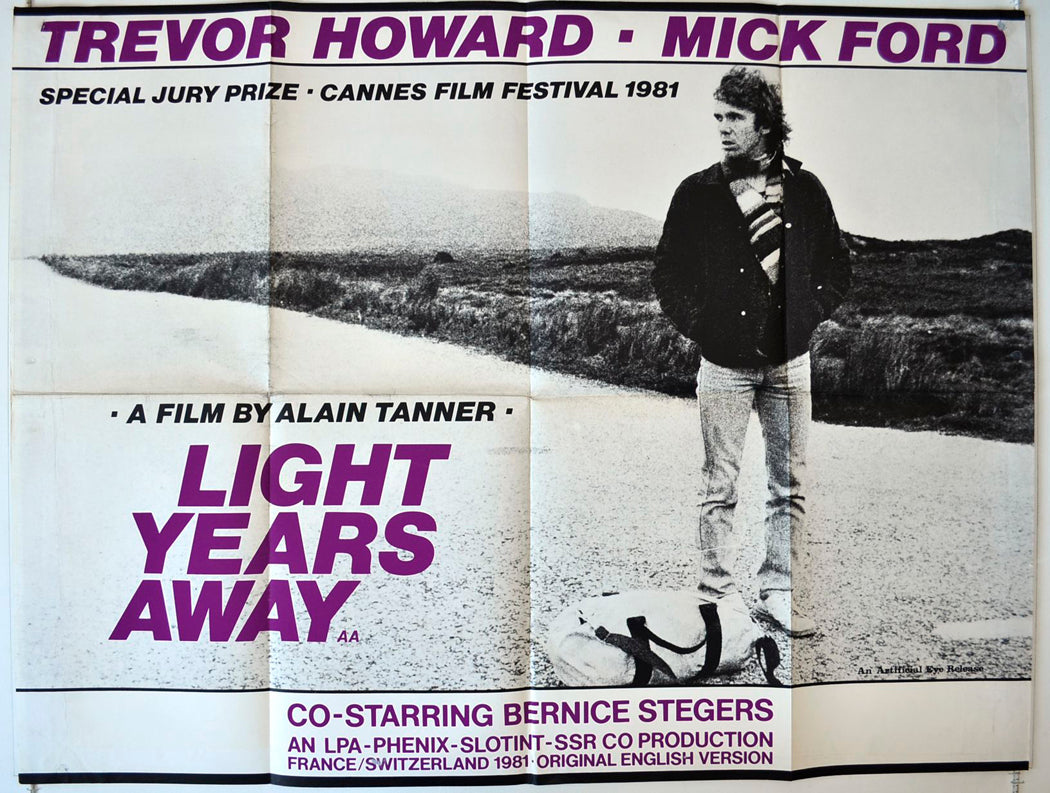 Light Years Away  (a.k.a. Les années lumière)   Original British Quad Poster - Movie Poster