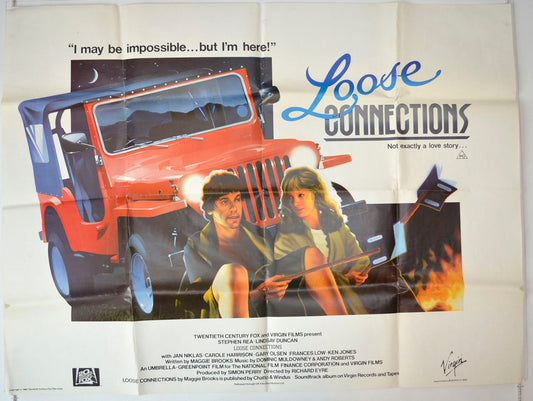 Loose Connections Original British Quad Poster - Movie Poster