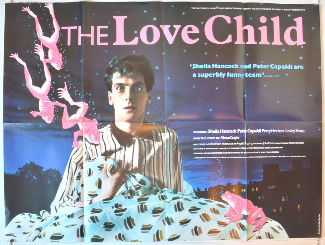 The Love Child   Original British Quad Poster - Movie Poster