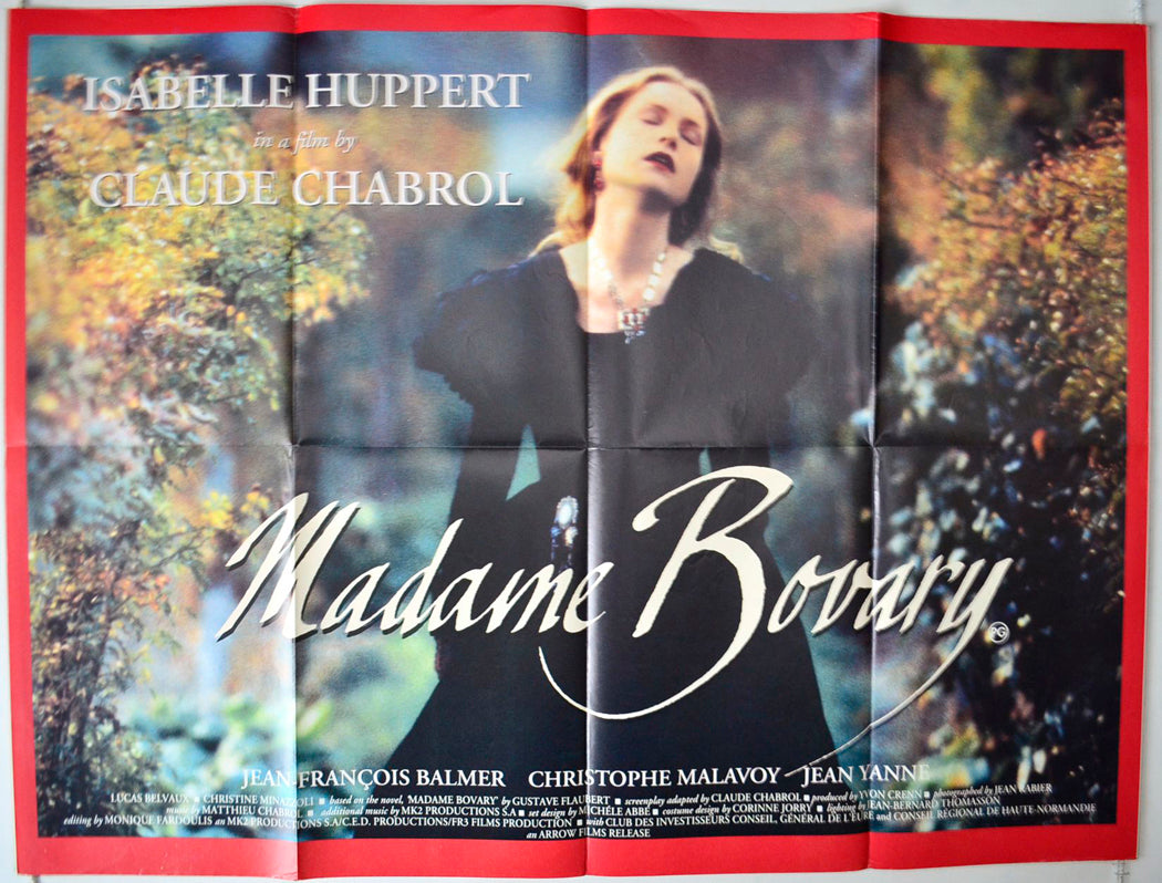 Madame Bovary   Original British Quad Poster - Movie Poster