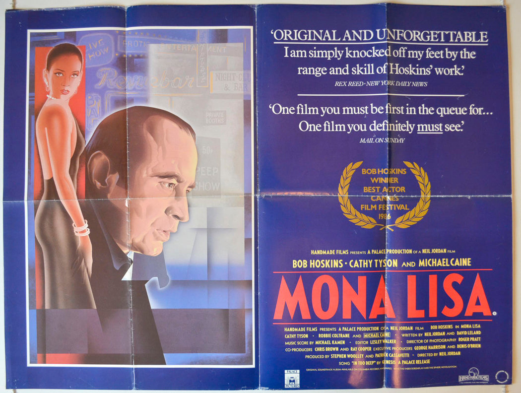 Mona Lisa Original British Quad Poster - Movie Poster