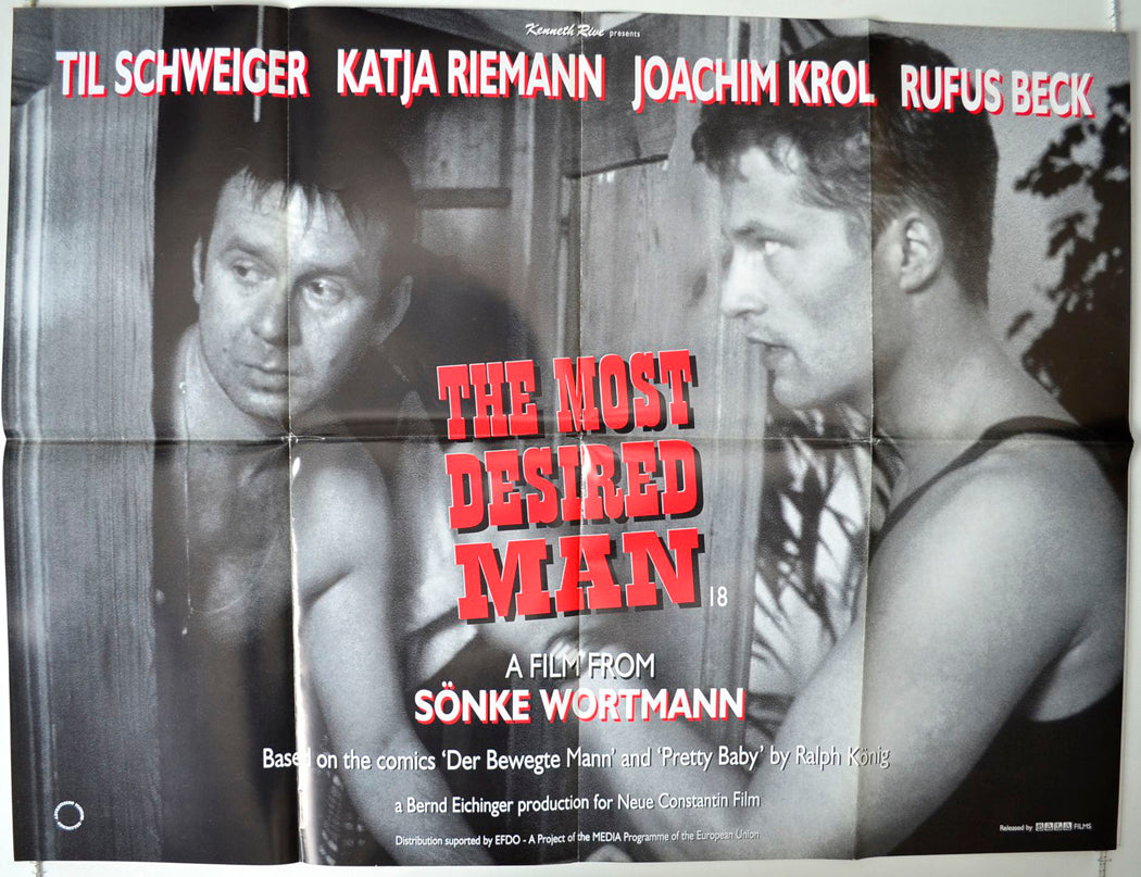 The Most Desired Man  (a.k.a. Der bewegte Mann)   Original British Quad Poster - Movie Poster