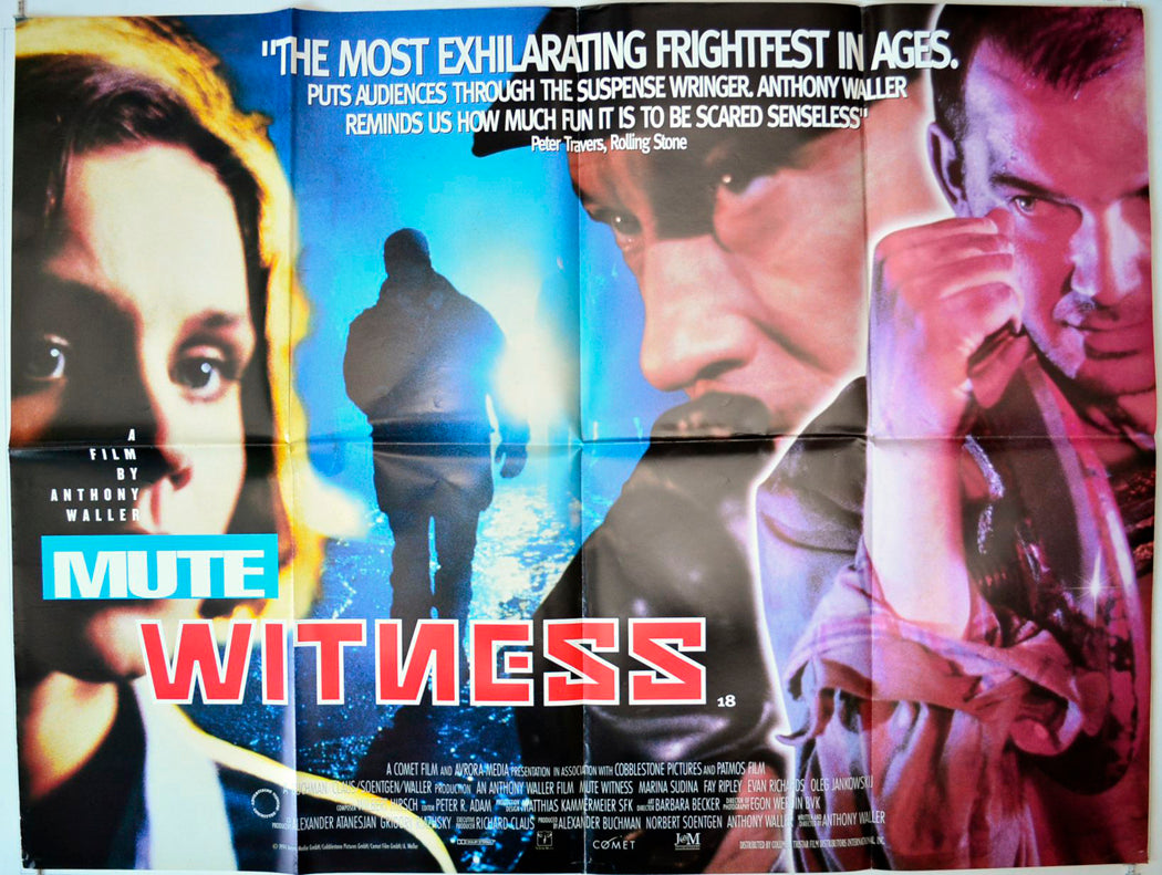 Mute Witness   Original British Quad Poster - Movie Poster