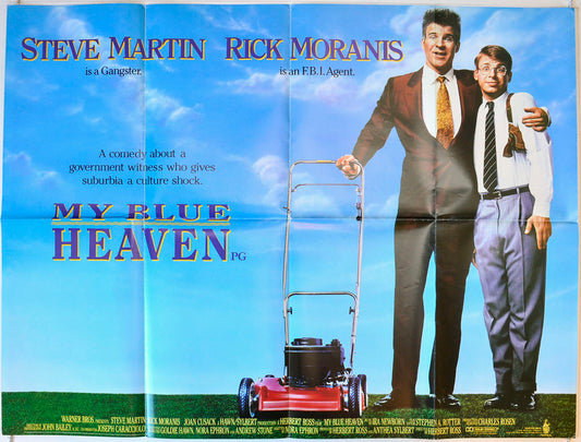 My Blue Heaven Original British Quad Poster - Movie Poster