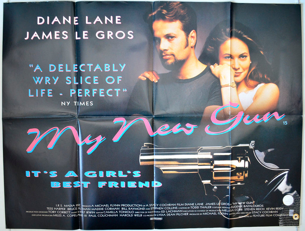 My New Gun   Original British Quad Poster - Movie Poster