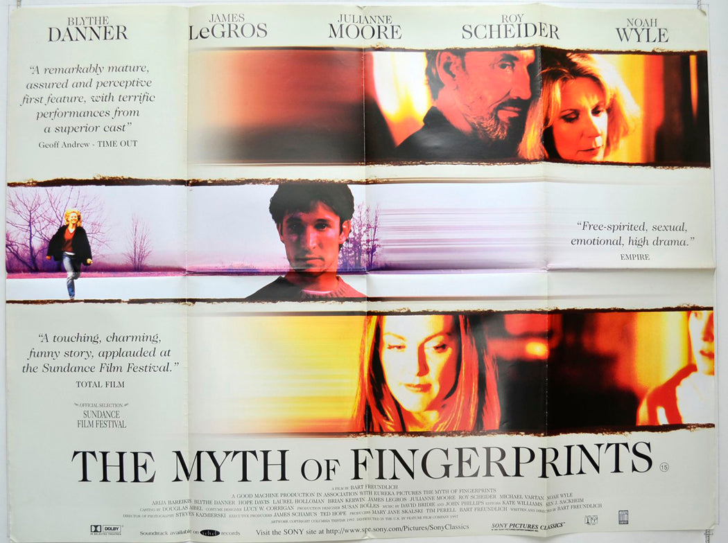 The Myth Of Fingerprints   Original British Quad Poster - Movie Poster