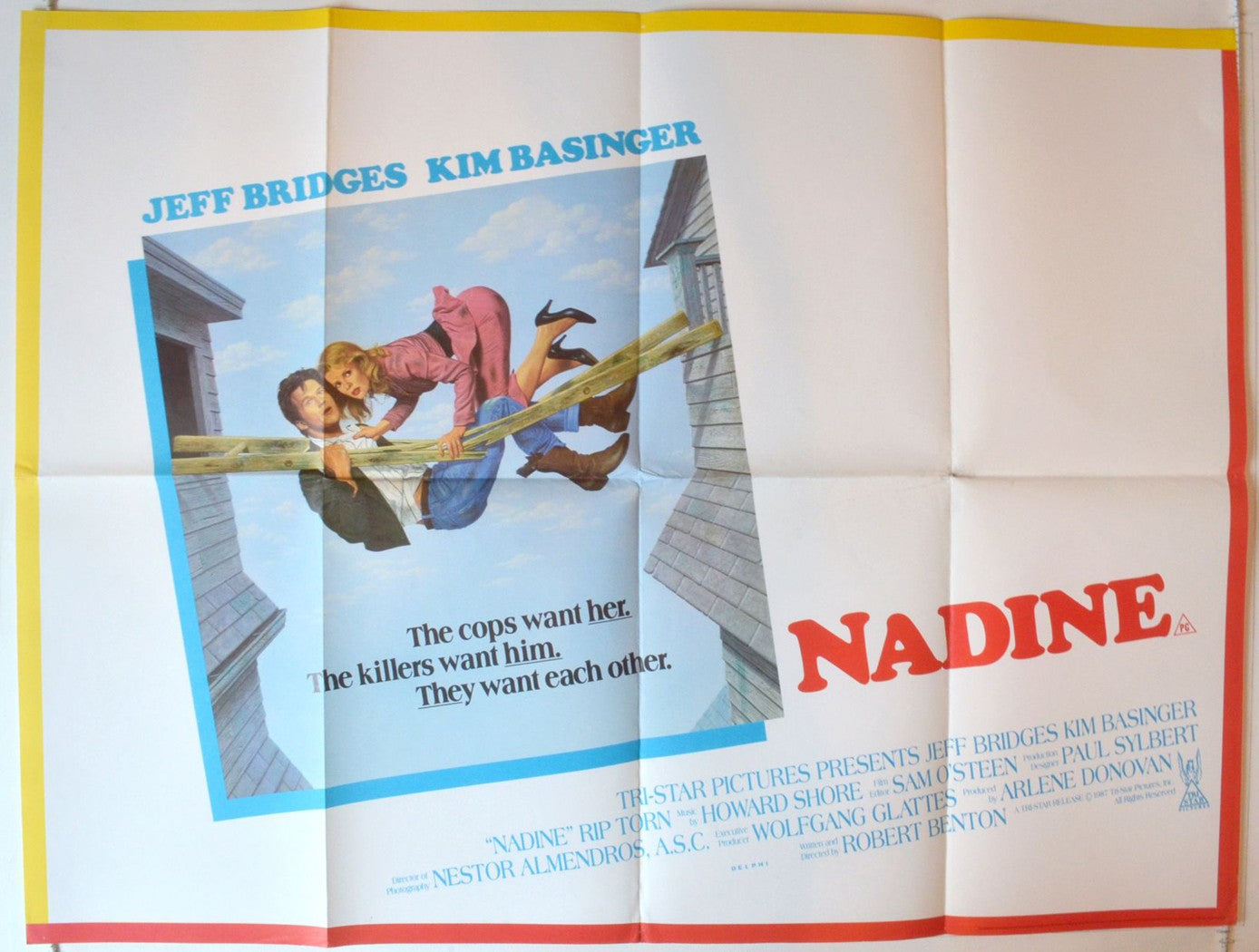 Nadine   Original British Quad Poster - Movie Poster