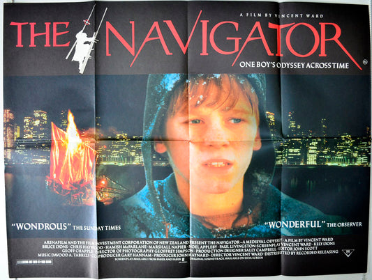 The Navigator : A Medieval Odyssey    Original British Quad Poster - Movie Poster