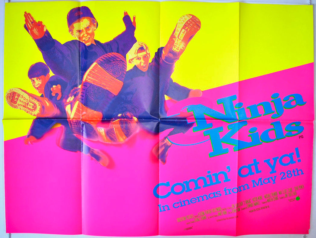 Ninja Kids   Original British Quad Poster - Movie Poster