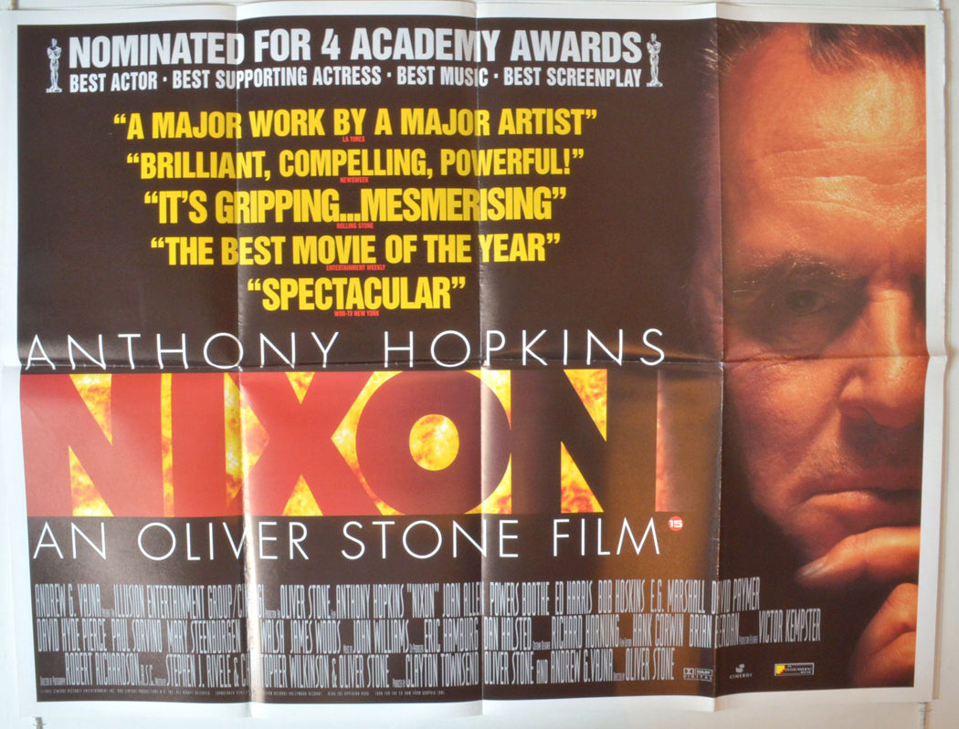 Nixon   Original British Quad Poster - Movie Poster