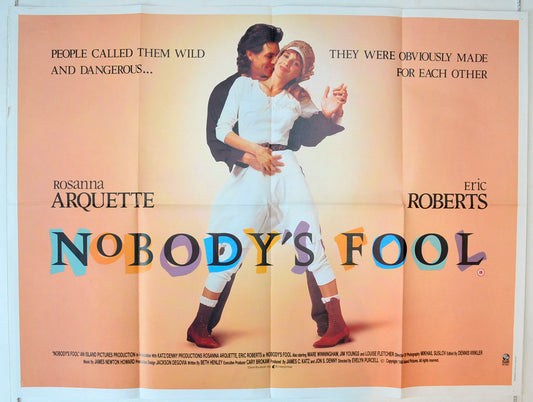 Nobody's Fool Original British Quad Poster - Movie Poster