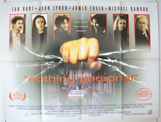 Nothing Personal   Original British Quad Poster - Movie Poster