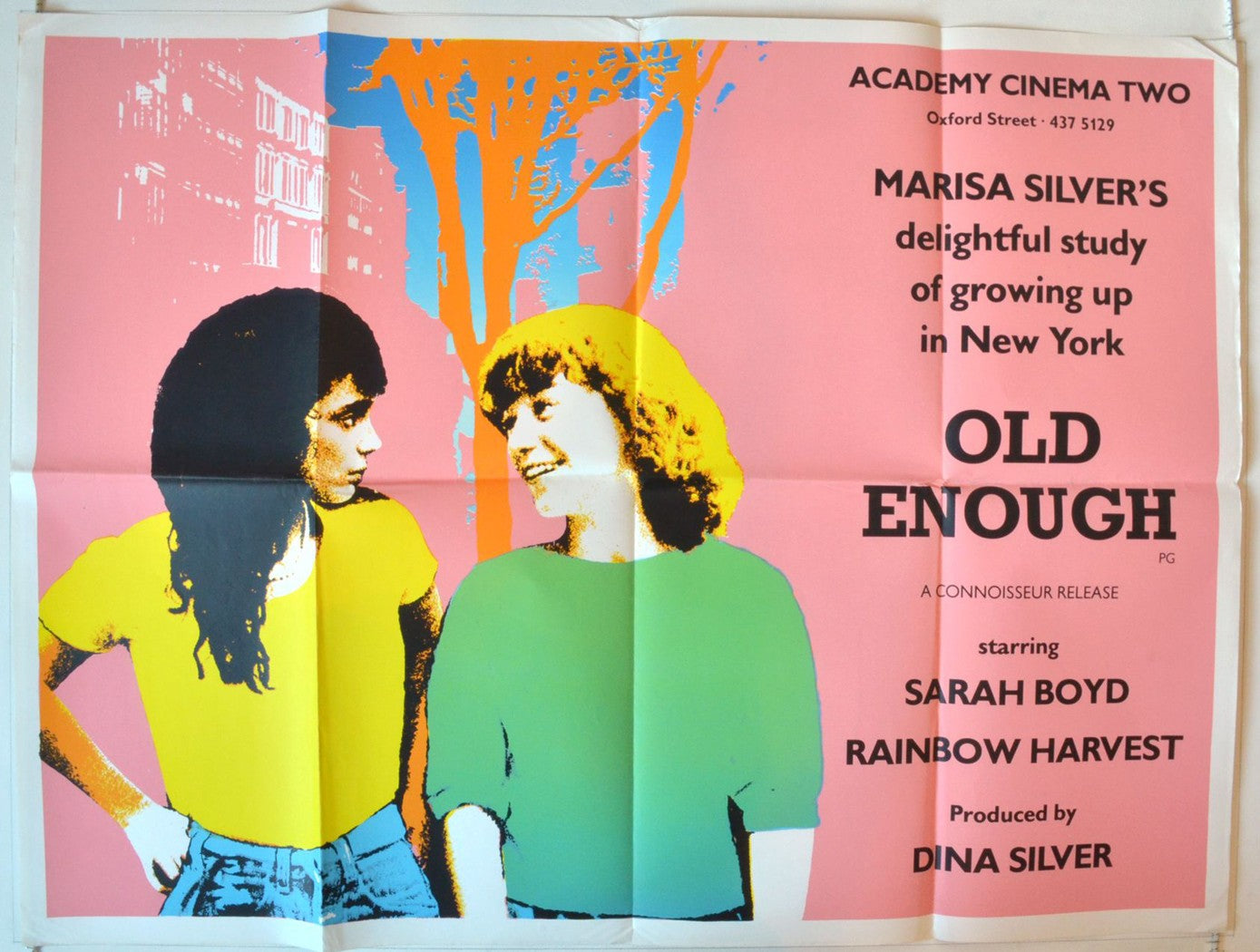 Old Enough   Original British Quad Poster - Movie Poster