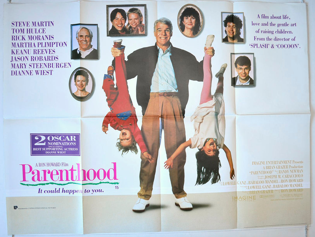 Parenthood   Original British Quad Poster - Movie Poster